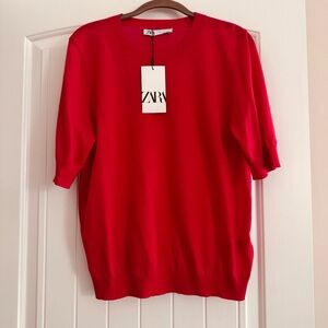 Zara Red Sweater